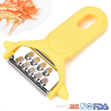 Kitchen Mini Plastic Multi Functional Potato Cassava Peeler